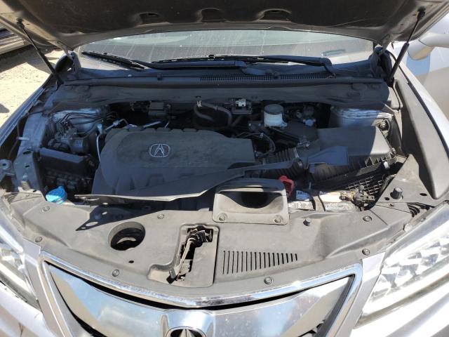 5J8TB4H74JL001735 - 2018 ACURA RDX ADVANCE SILVER photo 12