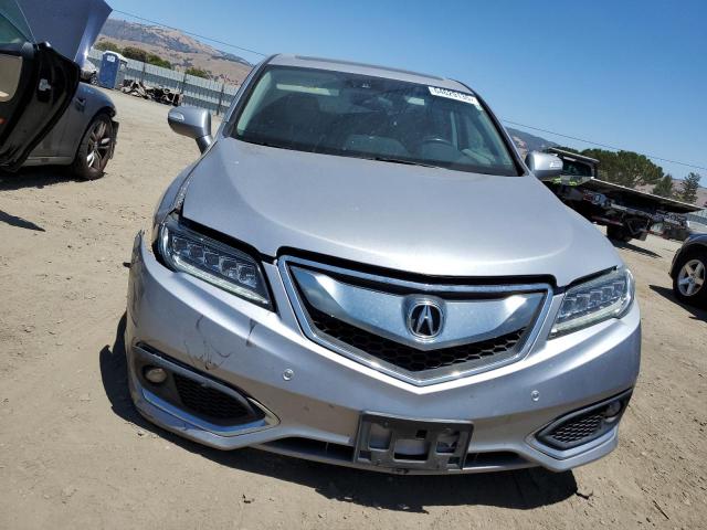 5J8TB4H74JL001735 - 2018 ACURA RDX ADVANCE SILVER photo 5