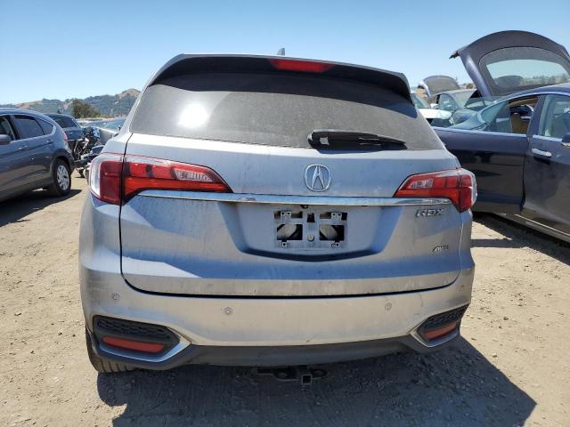 5J8TB4H74JL001735 - 2018 ACURA RDX ADVANCE SILVER photo 6