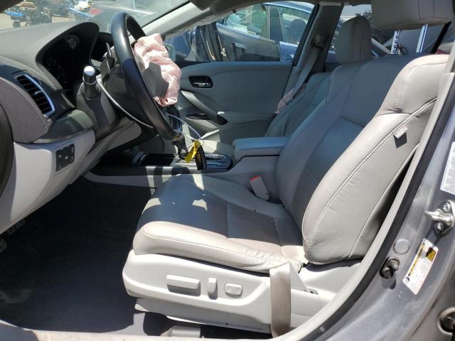 5J8TB4H74JL001735 - 2018 ACURA RDX ADVANCE SILVER photo 7