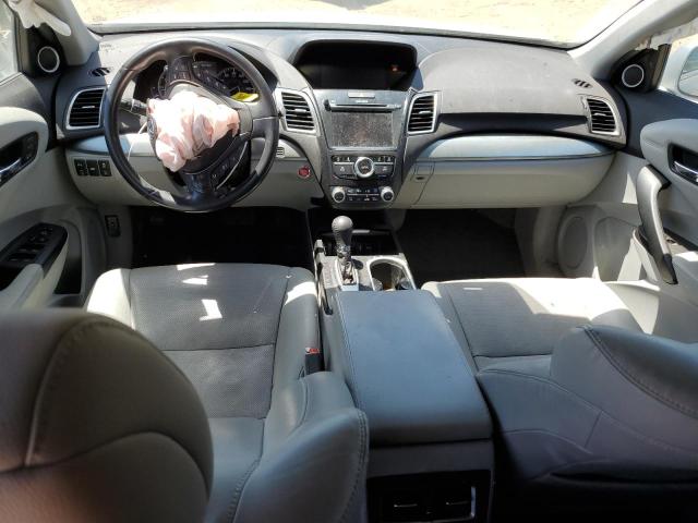 5J8TB4H74JL001735 - 2018 ACURA RDX ADVANCE SILVER photo 8