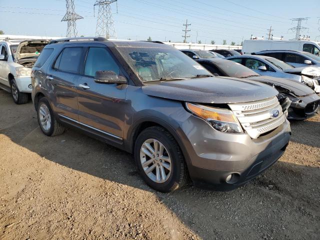 1FM5K7D80DGB51731 - 2013 FORD EXPLORER XLT GRAY photo 4