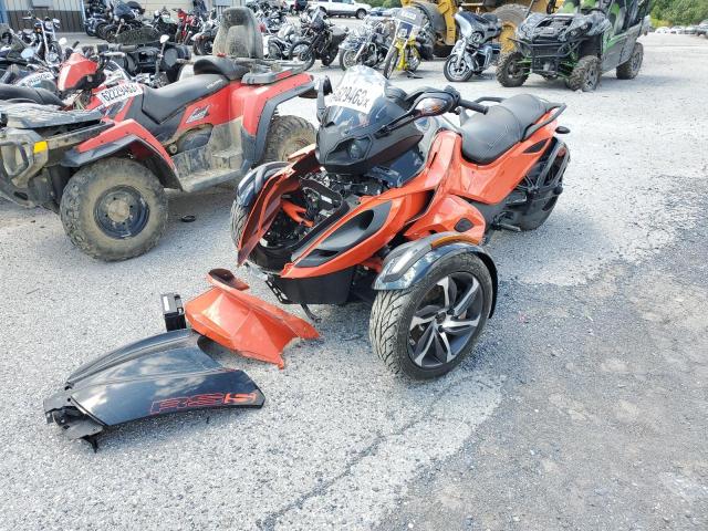 2BXNABC15EV001412 - 2014 CAN-AM SPYDER ROA RS ORANGE photo 2