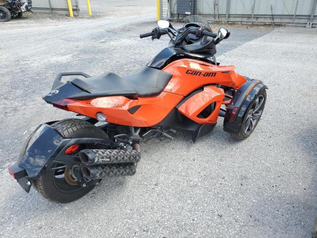 2BXNABC15EV001412 - 2014 CAN-AM SPYDER ROA RS ORANGE photo 4