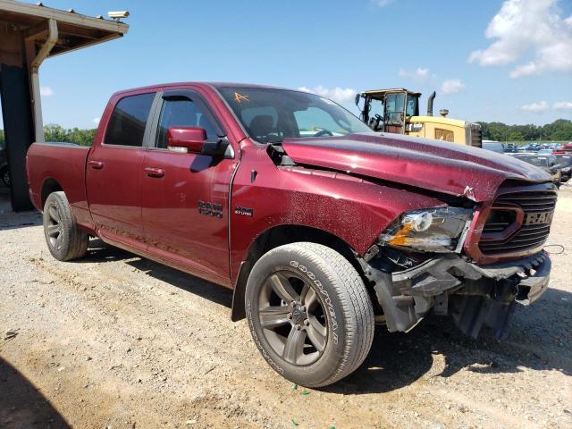 1C6RR7UT7JS206777 - 2018 RAM 1500 SPORT RED photo 4