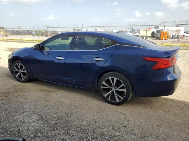 1N4AA6AP8JC390464 - 2018 NISSAN MAXIMA 3.5S BLUE photo 2