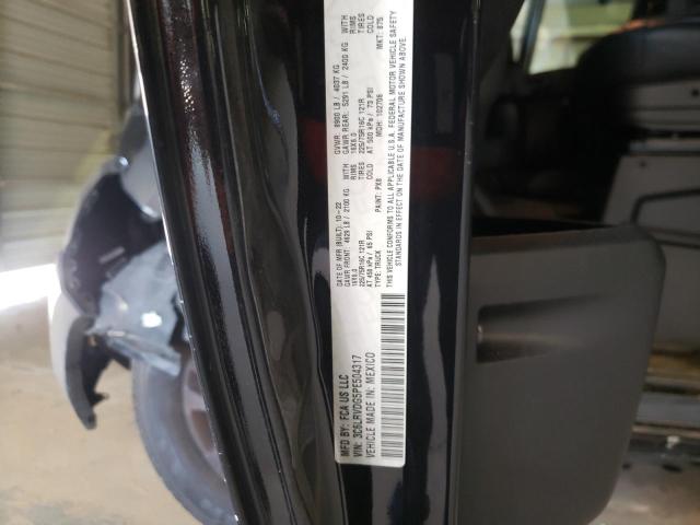 3C6LRVDG5PE504317 - 2023 RAM PROMASTER 2500 HIGH შავი ფოტო 12