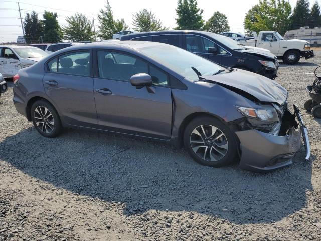 19XFB2F81FE295624 - 2015 HONDA CIVIC EX GRAY photo 4