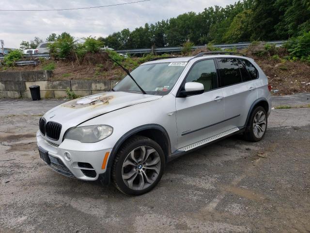 5UXZV8C5XBL418516 - 2011 BMW X5 XDRIVE50I SILVER photo 1