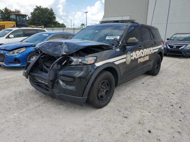 1FM5K8AB7LGD08787 - 2020 FORD EXPLORER POLICE INTERCEPTOR 黑色 照片 1