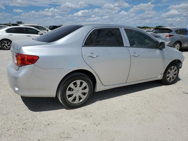 JTDBU4EEXAJ080251 - 2010 TOYOTA COROLLA BASE SILVER photo 3