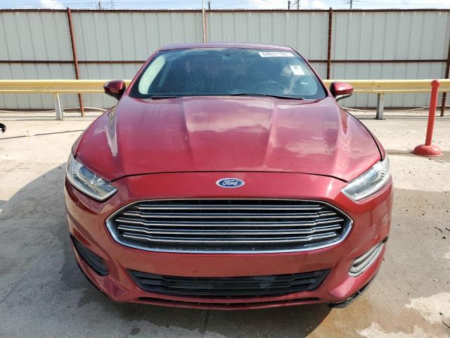 3FA6P0G77ER201206 - 2014 FORD FUSION S RED photo 5