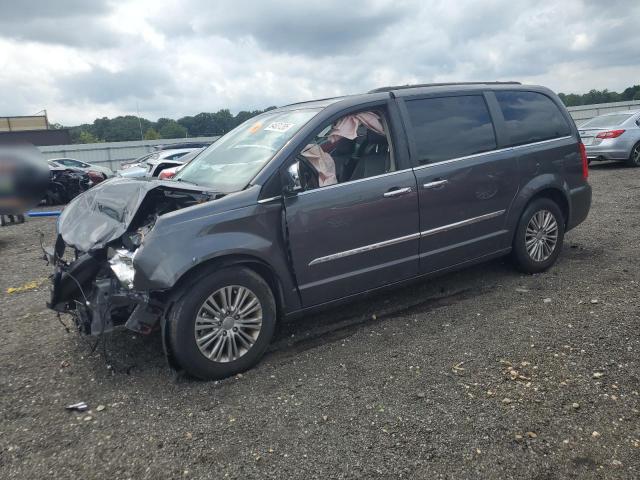 2C4RC1CG4GR240469 - 2016 CHRYSLER TOWN & COU TOURING L GRAY photo 1