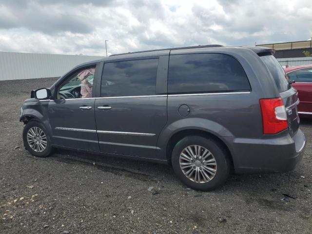 2C4RC1CG4GR240469 - 2016 CHRYSLER TOWN & COU TOURING L GRAY photo 2