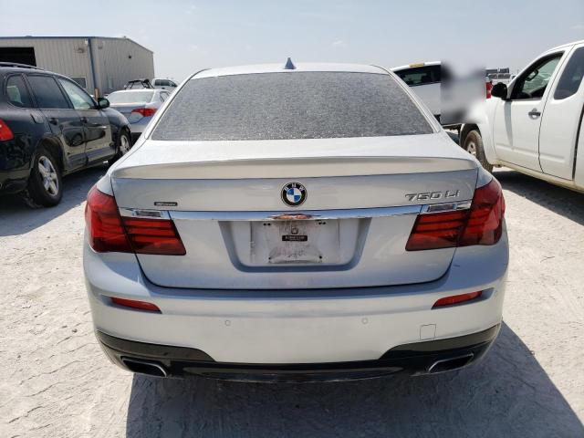 WBAYE8C52FD781337 - 2015 BMW 750 LI GRAY photo 6