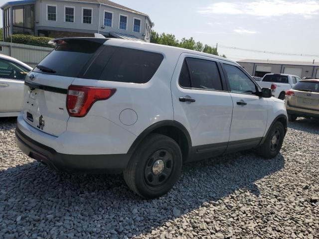 1FM5K8AR9HGA17552 - 2017 FORD EXPLORER POLICE INTERCEPTOR WHITE photo 3