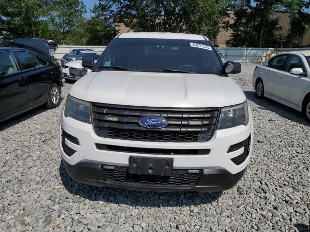 1FM5K8AR9HGA17552 - 2017 FORD EXPLORER POLICE INTERCEPTOR WHITE photo 5