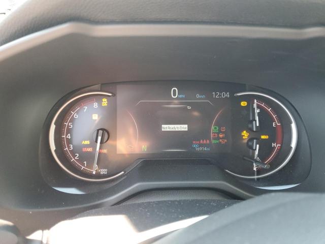 2T3G1RFV8PC384619 - 2023 TOYOTA RAV4 LE ნაცრისფერი ფოტო 9