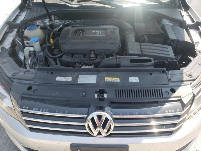 1VWAS7A39EC036563 - 2014 VOLKSWAGEN PASSAT S SILVER photo 11