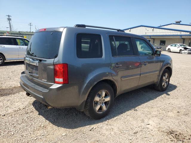 5FNYF4H42BB055893 - 2011 HONDA PILOT EX GRAY photo 3