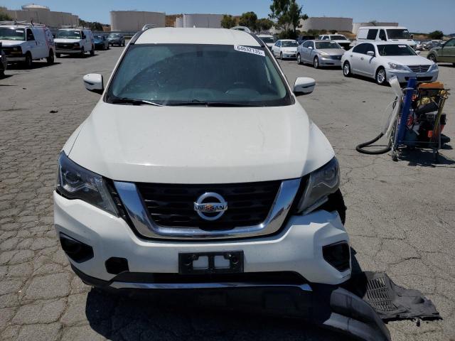 5N1DR2MN0KC608655 - 2019 NISSAN PATHFINDER S WHITE photo 5