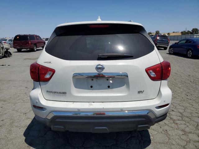 5N1DR2MN0KC608655 - 2019 NISSAN PATHFINDER S WHITE photo 6