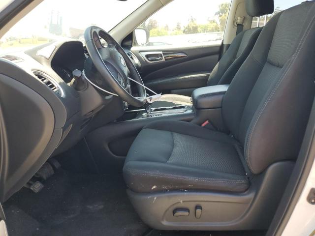 5N1DR2MN0KC608655 - 2019 NISSAN PATHFINDER S WHITE photo 7