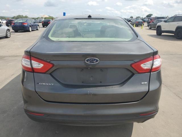 3FA6P0H73GR117014 - 2016 FORD FUSION SE GRAY photo 6