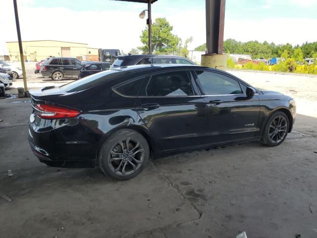 3FA6P0LU1HR314651 - 2017 FORD FUSION SE HYBRID BLACK photo 3