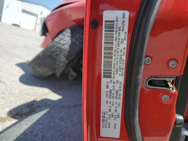 3C6RR7LT4FG598746 - 2015 RAM 1500 SLT 红色 照片 12