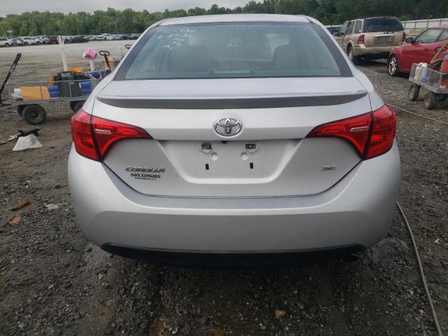 5YFBURHE6HP732250 - 2017 TOYOTA COROLLA L GRAY photo 6