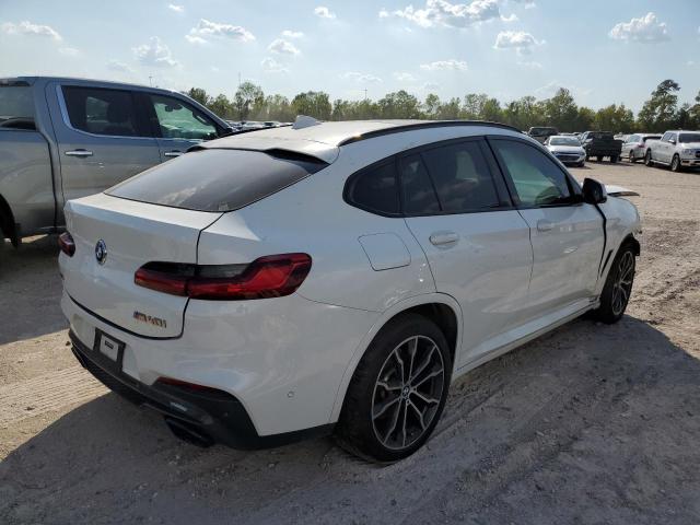 5UX2V5C03M9H51387 - 2021 BMW X4 XDRIVEM40I WHITE photo 3