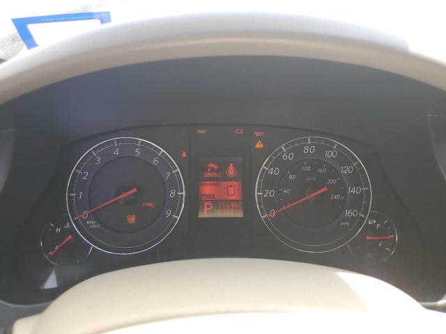 JN1AJ0HR7AM755048 - 2010 INFINITI EX35 BASE Սպիտակ լուսանկար 9