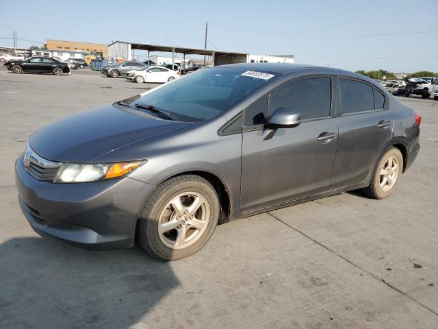 19XFB5F51CE003585 - 2012 HONDA CIVIC NATURAL GAS GRAY photo 1