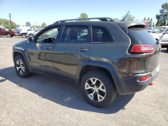 1C4PJMBS8FW513391 - 2015 JEEP CHEROKEE TRAILHAWK GREEN photo 2