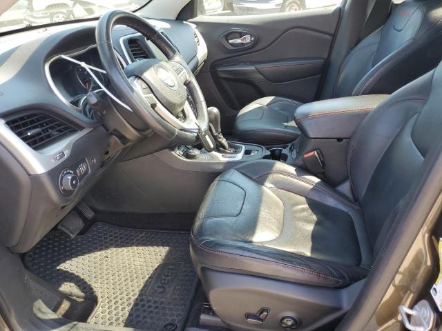 1C4PJMBS8FW513391 - 2015 JEEP CHEROKEE TRAILHAWK GREEN photo 7