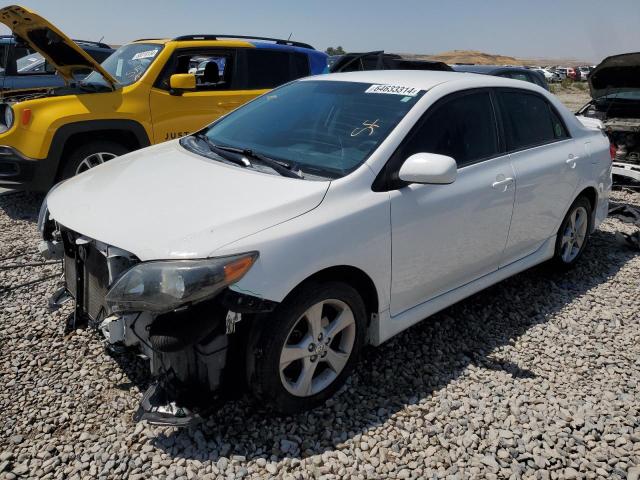 2T1BU4EE6CC876218 - 2012 TOYOTA COROLLA BASE WHITE photo 1