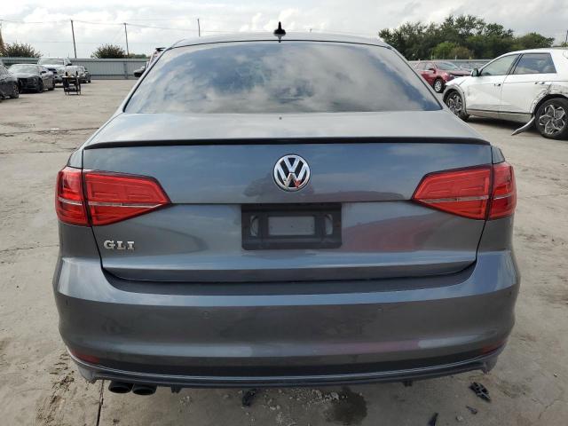 3VW5T7AJ8HM411410 - 2017 VOLKSWAGEN JETTA GLI GRAY photo 6