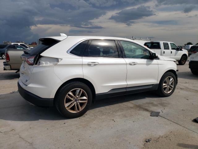 2FMPK3J95JBB11792 - 2018 FORD EDGE SEL WHITE photo 3