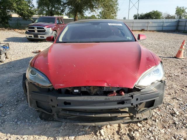 5YJSA1DP2DFP08955 - 2013 TESLA MODEL S Qırmızı foto 5