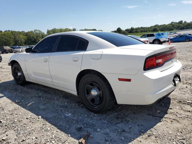 2C3CDXAG5EH184624 - 2014 DODGE CHARGER POLICE WHITE photo 2