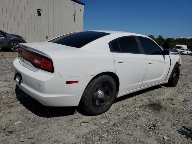 2C3CDXAG5EH184624 - 2014 DODGE CHARGER POLICE WHITE photo 3