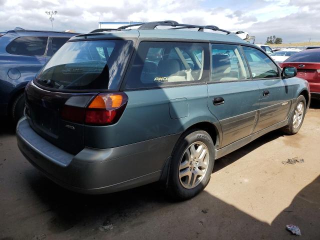 4S3BH675636650488 - 2003 SUBARU LEGACY OUTBACK AWP 绿色 照片 3