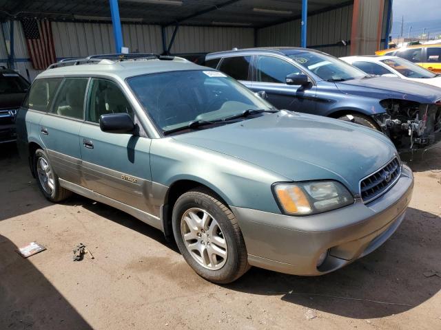 4S3BH675636650488 - 2003 SUBARU LEGACY OUTBACK AWP 绿色 照片 4