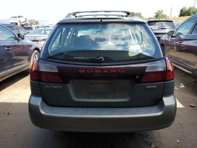 4S3BH675636650488 - 2003 SUBARU LEGACY OUTBACK AWP 绿色 照片 6