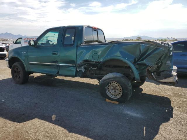 1FTDX18WXVKD59816 - 1997 FORD F150 GREEN photo 2