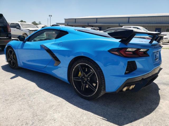 1G1YA2D40M5101002 - 2021 CHEVROLET CORVETTE STINGRAY 1LT BLUE photo 2