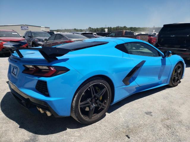 1G1YA2D40M5101002 - 2021 CHEVROLET CORVETTE STINGRAY 1LT BLUE photo 3