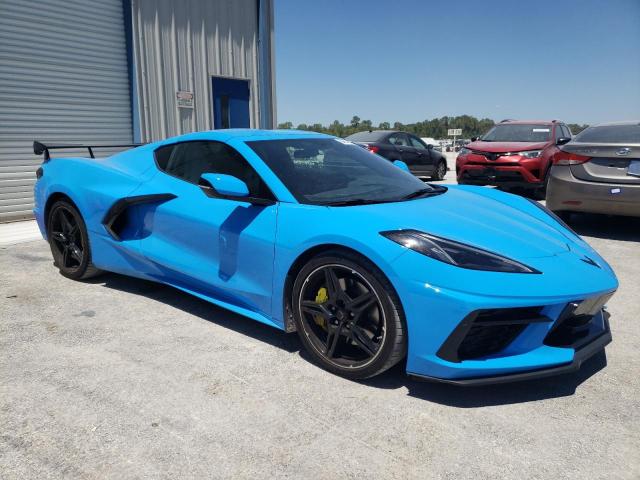 1G1YA2D40M5101002 - 2021 CHEVROLET CORVETTE STINGRAY 1LT BLUE photo 4