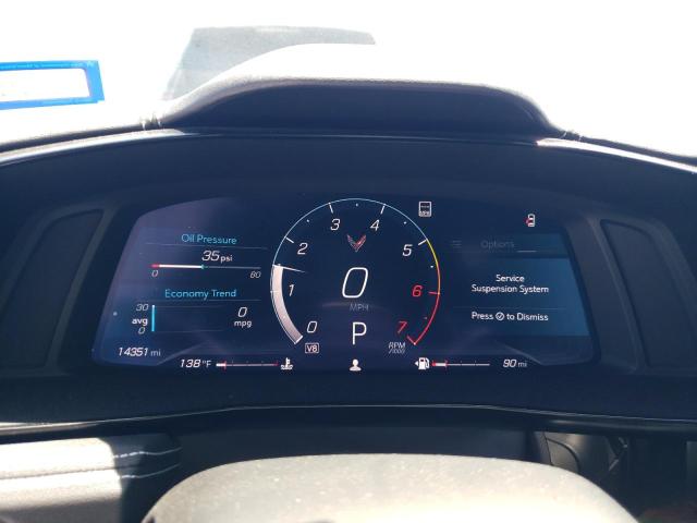 1G1YA2D40M5101002 - 2021 CHEVROLET CORVETTE STINGRAY 1LT BLUE photo 9